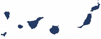 Mapa de las Islas Canarias